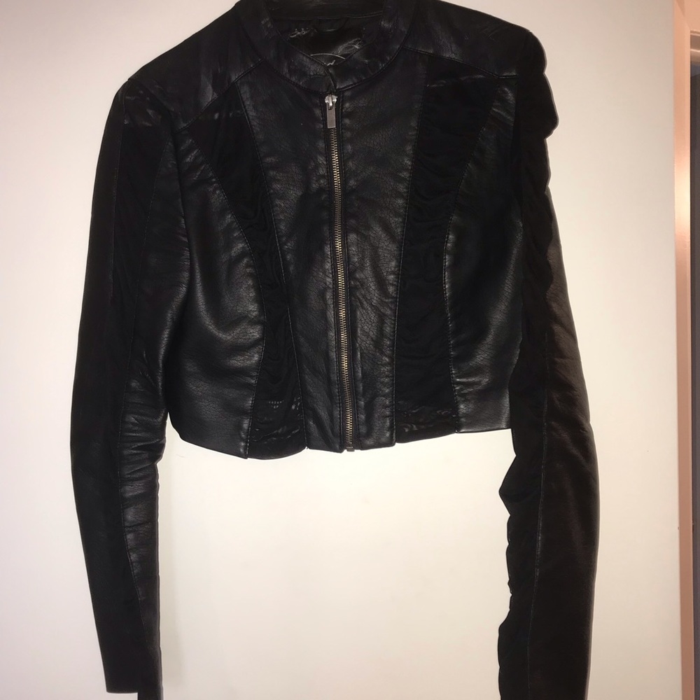 Leather jacket